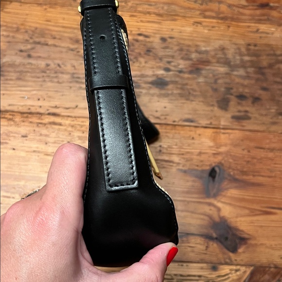 DeMellier Tokyo Handbag in rattan and black - Picture 5 of 9